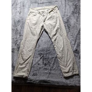 Levi's 559 Relax Straight Fit Men's Jeans Size 34x32 Beige